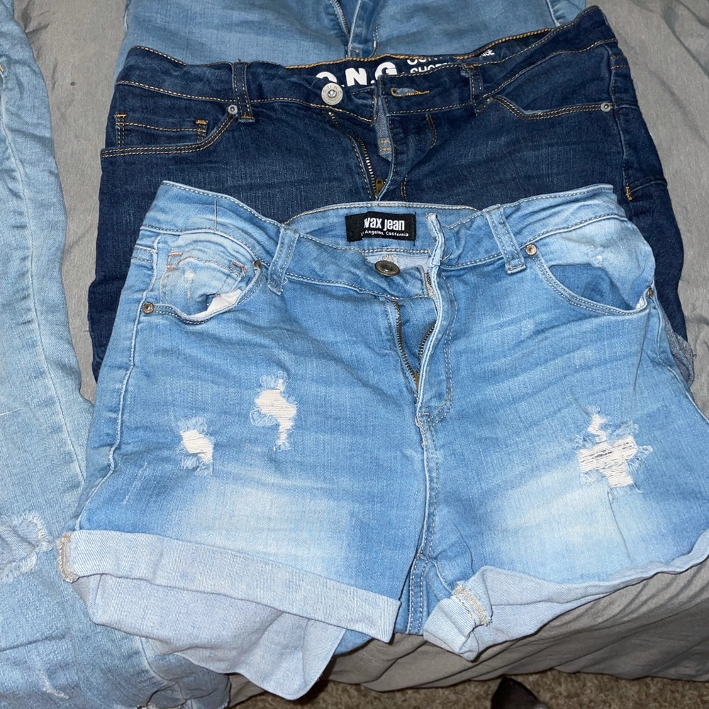 Denim shorts & capris